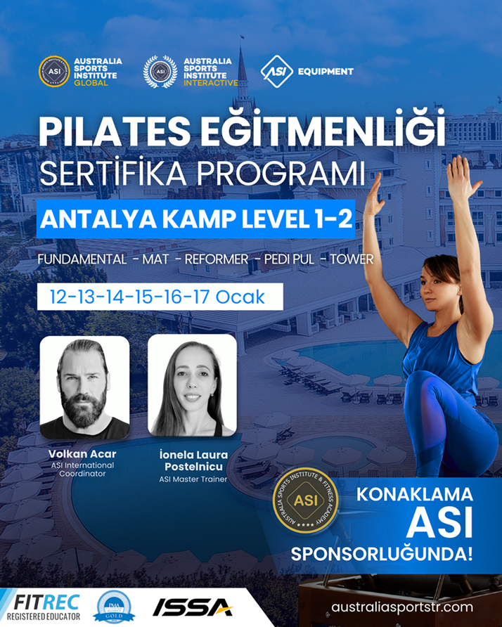 Antalya Kamp Pilates Eğitimi Afişi